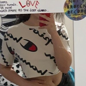 champion cropped top!